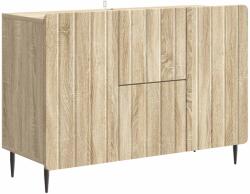 vidaXL Bufet cu sertar Stejar Sonoma 89 x 34, 5 x 62 cm Lemn prelucrat GartenMobel Dekor (894427) Comoda