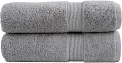 vidaXL Prosoape de maini premium SOLUND 2 buc gri 50x100cm 600gsm GartenMobel Dekor (137305) Prosop