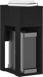 vidaXL Suport turn pentru computer cu sertar negru 30x44x74 cm GartenMobel Dekor (858732)