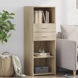 vidaXL Dulap înalt, stejar sonoma, 45x42, 5x124 cm, lemn prelucrat GartenMobel Dekor (846168) Comoda
