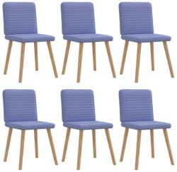 vidaXL Scaune de sufragerie 6 buc tesatura Jeans Blue GartenMobel Dekor (3315524)