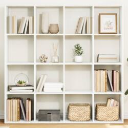 vidaXL Biblioteca, alb, 137, 5x29x137, 5 cm, lemn prelucrat GartenMobel Dekor (3310289) Biblioteca