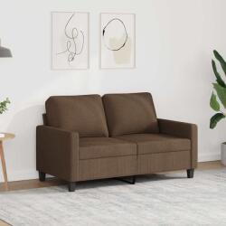 vidaXL Canapea cu 2 locuri, maro, 120 cm, material textil GartenMobel Dekor (359158) Canapea