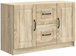 vidaXL Bufet cu sertar Stejar Sonoma 89 x 34, 5 x 57 cm Lemn prelucrat GartenMobel Dekor (895807) Comoda