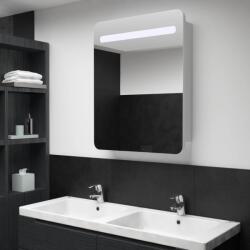 vidaXL Dulap de baie cu oglinda si LED-uri, 60 x 11 x 80 cm GartenMobel Dekor (285118)