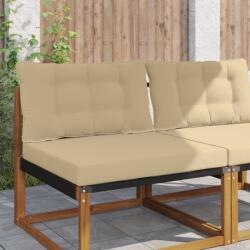 vidaXL Perna pentru canapea de exterior 2 pcs Bej Poliester GartenMobel Dekor (900900)
