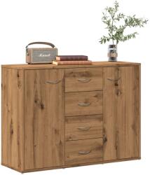vidaXL Dulap, stejar artizanal, 88x30x64 cm, lemn prelucrat GartenMobel Dekor (855893) Comoda