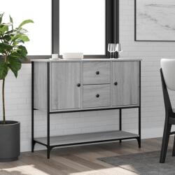 vidaXL Servanta, gri sonoma, 100x36x85 cm, lemn compozit GartenMobel Dekor (835557) Comoda