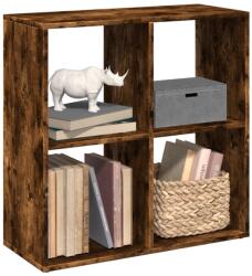 vidaXL Biblioteca/separator camera stejar fumuriu 69, 5x29x69, 5 cm lemn GartenMobel Dekor (858007) Biblioteca