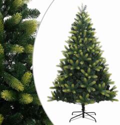 vidaXL Brad de Craciun artificial cu suport si balamale, 210 cm GartenMobel Dekor (356763)