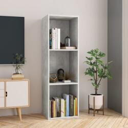 vidaXL Biblioteca/Dulap TV, gri beton, 36x30x114 cm, lemn prelucrat GartenMobel Dekor (800139) Biblioteca