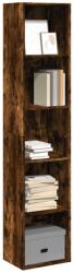vidaXL Biblioteca, stejar fumuriu, 40x30x189 cm, lemn prelucrat GartenMobel Dekor (857889) Biblioteca