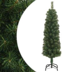vidaXL Pom de Craciun artificial subtire cu suport verde 150 cm PVC GartenMobel Dekor (320949)