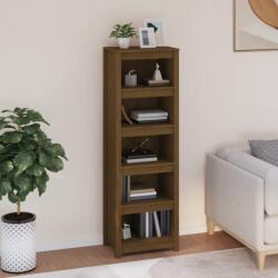 vidaXL Biblioteca, maro miere, 50x35x154 cm, lemn masiv de pin GartenMobel Dekor (821717) Biblioteca