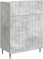 vidaXL Bufet cu sertar Gri Beton 66 x 34, 5 x 92 cm Lemn prelucrat GartenMobel Dekor (894408) Comoda