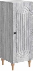 vidaXL Bufet Sonoma gri 33 x 34, 5 x 90 cm Lemn prelucrat GartenMobel Dekor (894141) Comoda