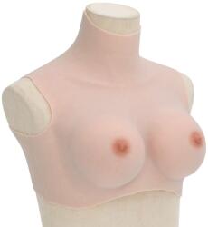 vidaXL Bust cu sani din silicon cupa D, culoare caucazian GartenMobel Dekor (4012201)