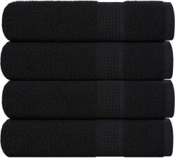vidaXL Prosoape de mana 4 buc Negru 50x100 cm 360 g/m2 100% bumbac GartenMobel Dekor (136951) Prosop