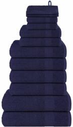 vidaXL Set prosoape 12 piese Bleumarin 360 g/m2 100% bumbac GartenMobel Dekor (137100) Prosop