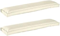vidaXL Set de perne pentru palet 2 pcs Crem 150 x 40 x 8 cm GartenMobel Dekor (42001710)
