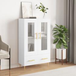 vidaXL Dulap înalt, alb, 69, 5x31x115 cm, lemn prelucrat GartenMobel Dekor (828284) Comoda