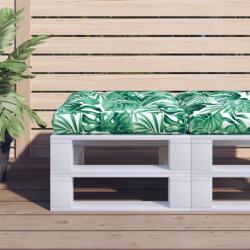 vidaXL Perna de paleti, model frunze, 50x50x12 cm, textil GartenMobel Dekor (360437)