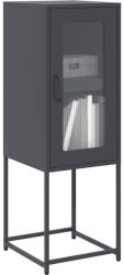 vidaXL Dulap, antracit, 36x39x107 cm, otel laminat la rece GartenMobel Dekor (853400) Comoda