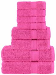 vidaXL Set de prosoape premium SOLUND, 8 piese, roz, 600 g/m2 GartenMobel Dekor (137552) Prosop