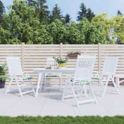 vidaXL Perne scaun de gradina, 4 buc. , multicolor, 50x50x4 cm, textil GartenMobel Dekor (361084)