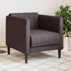 vidaXL Fotoliu, maro închis, material textil GartenMobel Dekor (372598) Canapea