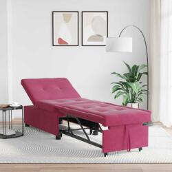 vidaXL Canapea extensibila bordo 67 x 194 x 38 cm Catifea GartenMobel Dekor (42008599) Canapea