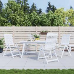 vidaXL Perne de scaun, model frunze, 4 buc. , 40x40x4 cm, textil GartenMobel Dekor (361021)