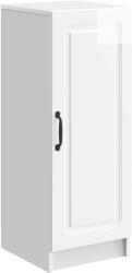 vidaXL Bufet Alb foarte lucios 33 x 34, 5 x 87 cm Lemn prelucrat GartenMobel Dekor (895749) Comoda