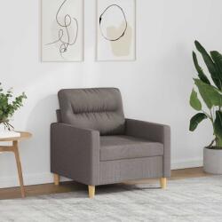 vidaXL Fotoliu canapea, gri taupe, 60 cm, material textil GartenMobel Dekor (359226) Canapea