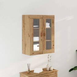 vidaXL Cabinet suspendat Pe perete stejar artizanal 69.5 x 34 x 90 cm GartenMobel Dekor (862160) Comoda