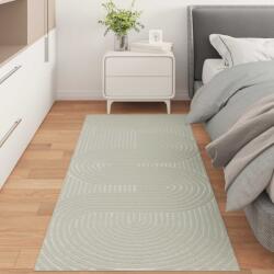 vidaXL Covor verde antiderapant Palmeras 150x80 cm, poliester, lavabil (42022596) Covor