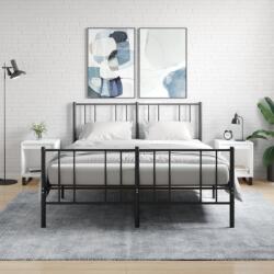 vidaXL Noptiere, 2 buc. , alb, 40x35x50 cm, lemn compozit GartenMobel Dekor (830733)