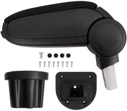 vidaXL Cotiera auto, negru, 13, 5x32, 5x(31-46, 5) cm ABS GartenMobel Dekor (154655)