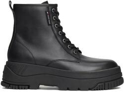 Tommy Jeans Ghete Dama, Tommy Jeans, Piele naturalǎ, Talpa Antiderapantǎ, Negru (EN0EN02665BDS-37)