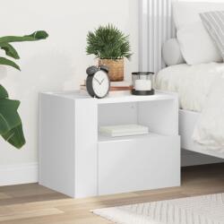 vidaXL Noptiera de perete, alb, 45x30x35 cm GartenMobel Dekor (848311)