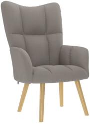 vidaXL Scaun de relaxare, gri taupe, material textil GartenMobel Dekor (4016773)