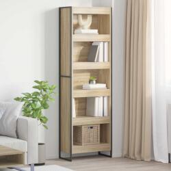 vidaXL Dulap pentru carti 2 pcs Sonoma 60 x 30 x 189, 5 cm GartenMobel Dekor (3402999) Biblioteca