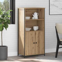 vidaXL Bufet Stejar Artizanal 62 x 36 x 121, 5 cm Lemn compozit GartenMobel Dekor (882255) Comoda