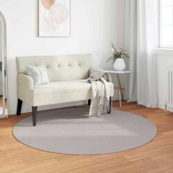 vidaXL Covor rotund crem Ø 160 cm, antiderapant, lavabil, pentru living (42022685) Covor
