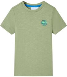 vidaXL Tricou pentru copii, kaki deschis, 116 GartenMobel Dekor (12341)