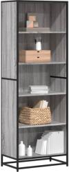 vidaXL Biblioteca, gri sonoma, 60x35x170, 5 cm, lemn prelucrat GartenMobel Dekor (3300853) Biblioteca