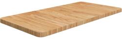 vidaXL Blat de baie, maro deschis, 80x40x2, 5 cm, lemn masiv tratat GartenMobel Dekor (343038)