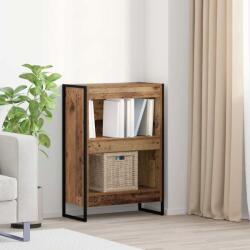 vidaXL Dulap pentru carti Lemn Vechi 80 x 30 x 155 cm Lemn compozit GartenMobel Dekor (886388) Biblioteca