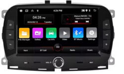  Navigatie Android 7" pentru Fiat cu CarPlay/Android Auto, GPS si WiFi (A3172QK) (121225-18)