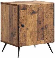 vidaXL Noptiera din lemn prelucrat, finisaj lemn vechi, 43x34, 5x50 cm (895501)